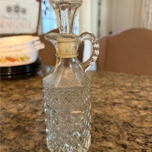 Elegant Clear Glass Decanter by Wexford
